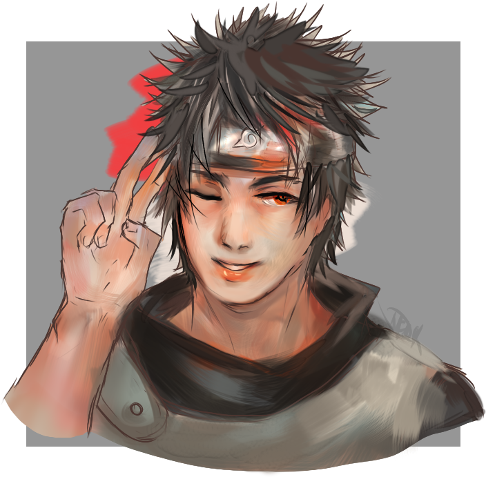 “shisui Uchiha~ 我爱这个男孩 他很cheeky。他的 - Visual Arts (900x800), Png Download