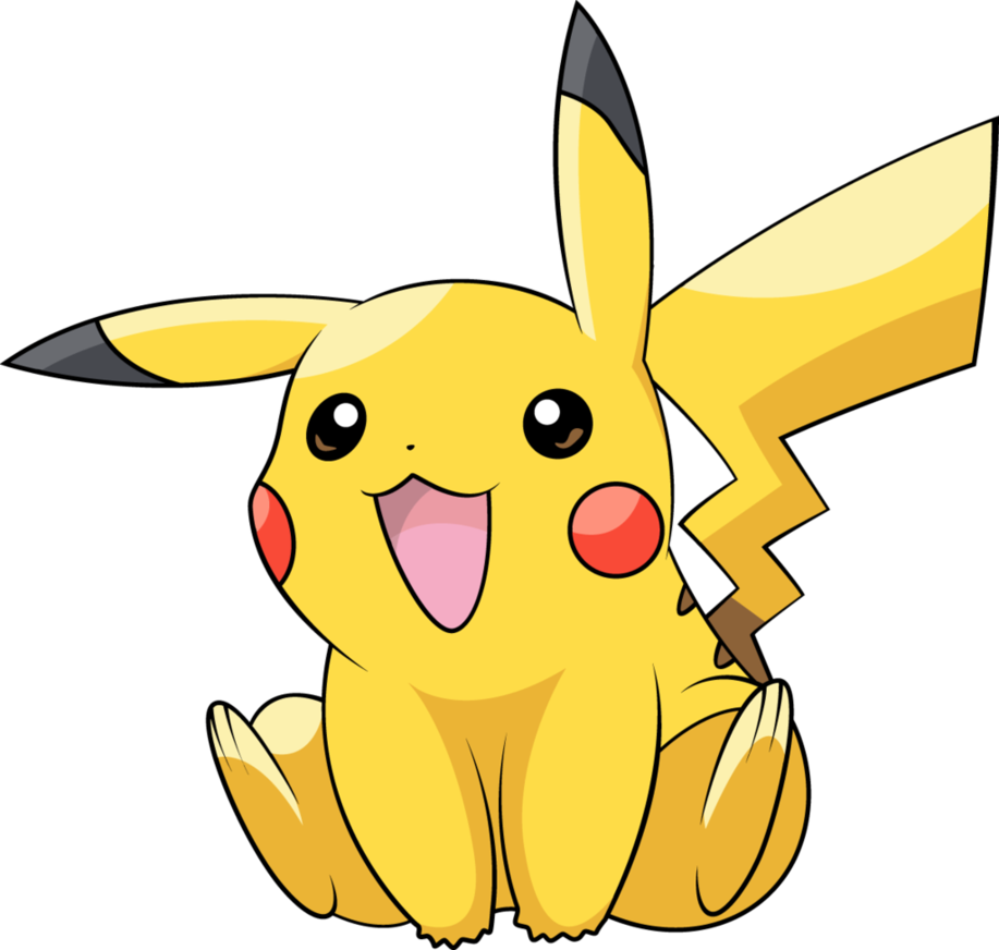 Pikachu Vector - Lemon Battery Clip Art (917x872), Png Download
