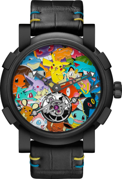 Romain Jerome - Romain Jerome Pokemon Watch (405x597), Png Download