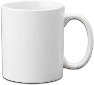 Plain Mug Png - Plain White Mugs Png (400x400), Png Download