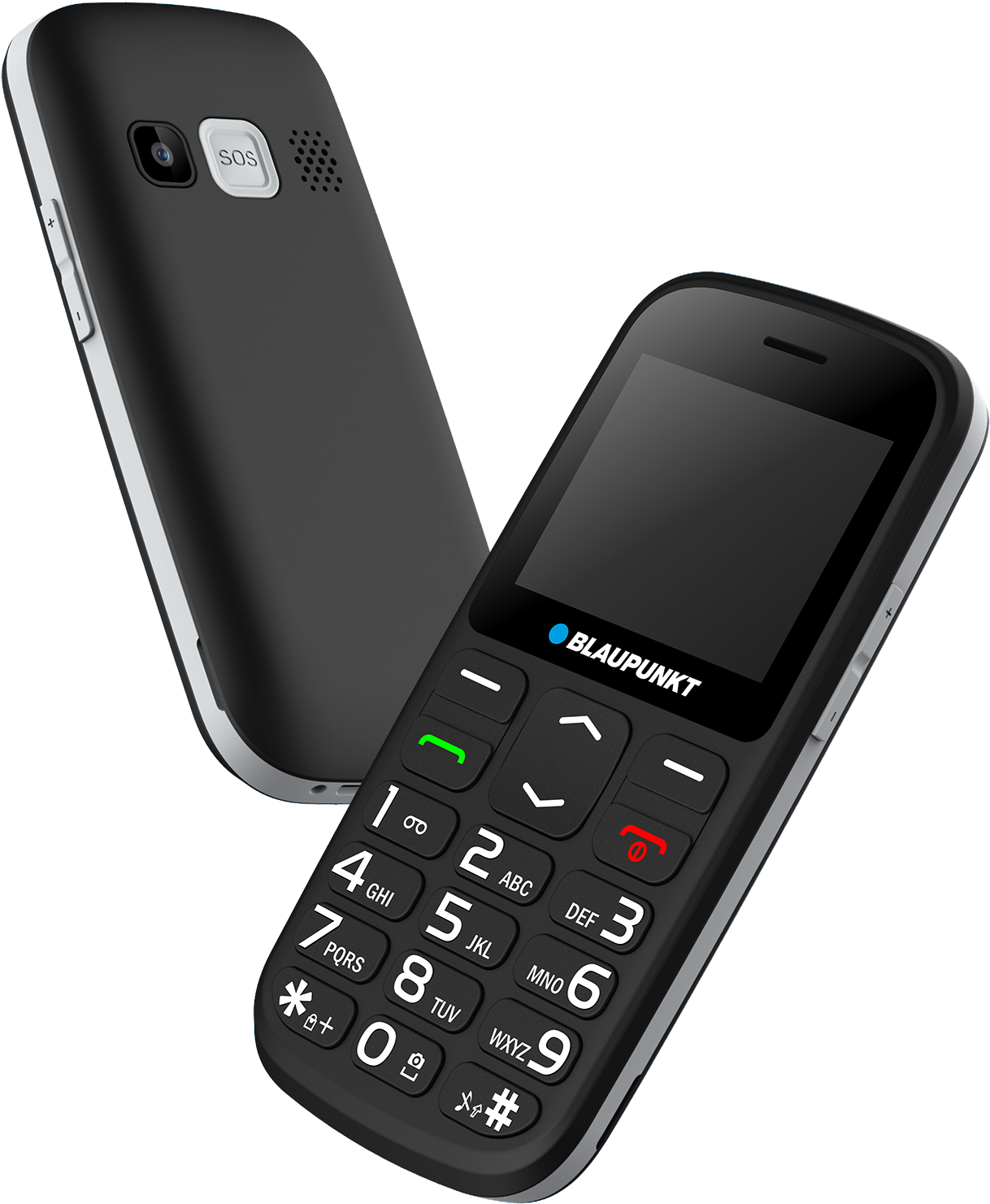 Senior Phones - Blaupunkt Bs02 (1459x1800), Png Download