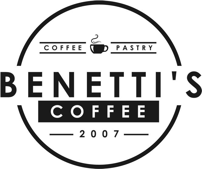 Bold, Modern, Coffee Shop Logo Design For Benetti's - Modern Coffee Shop Logo (1500x884), Png Download
