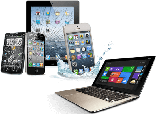 Tablet Pc And Cell Phone - Computer And Mobile Repair (549x423), Png Download
