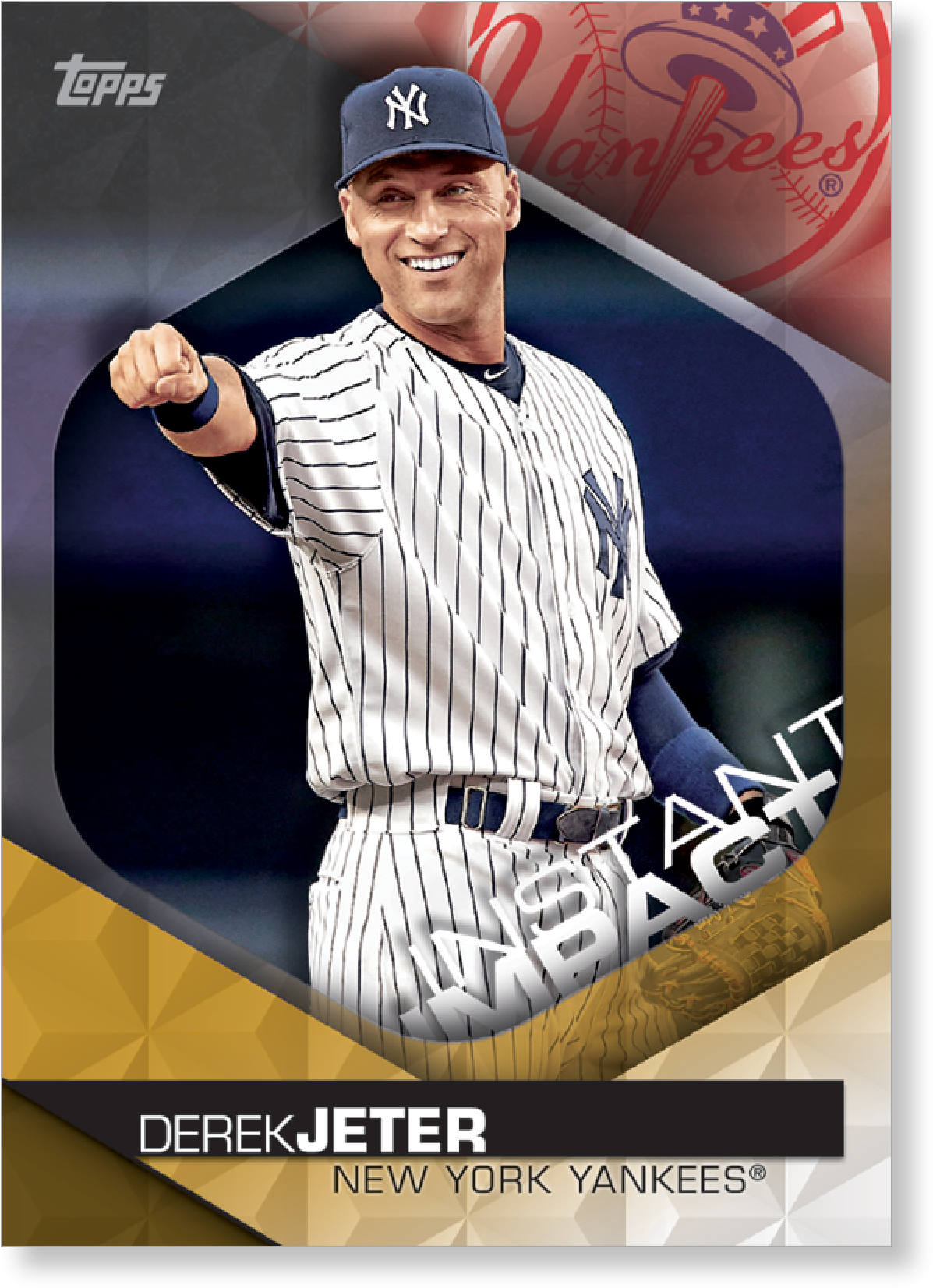 2018 Topps Baseball Series 2 Derek Jeter Instant Impact (2000x2000), Png Download