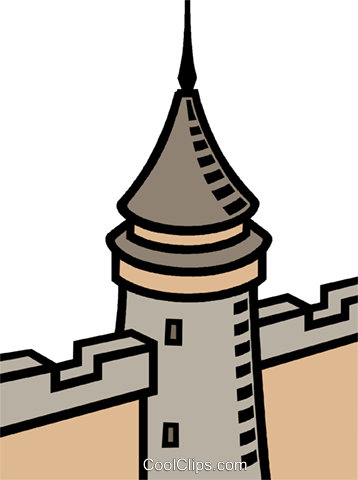 Castle Turret - Castle (358x480), Png Download