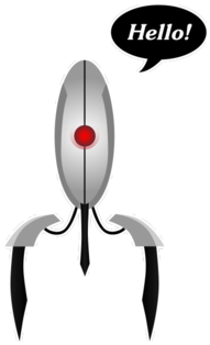 Download Portal Turret - Hello - Portal Turret Hello PNG Image with No ...