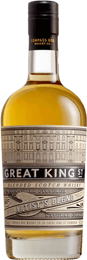 Compass Box Great King Street Artist's Blend - Compass Box Great King St. Artist's Blend (300x600), Png Download