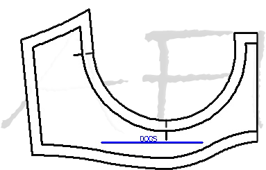 Maya Bra Frame - Bond Street Station (425x319), Png Download