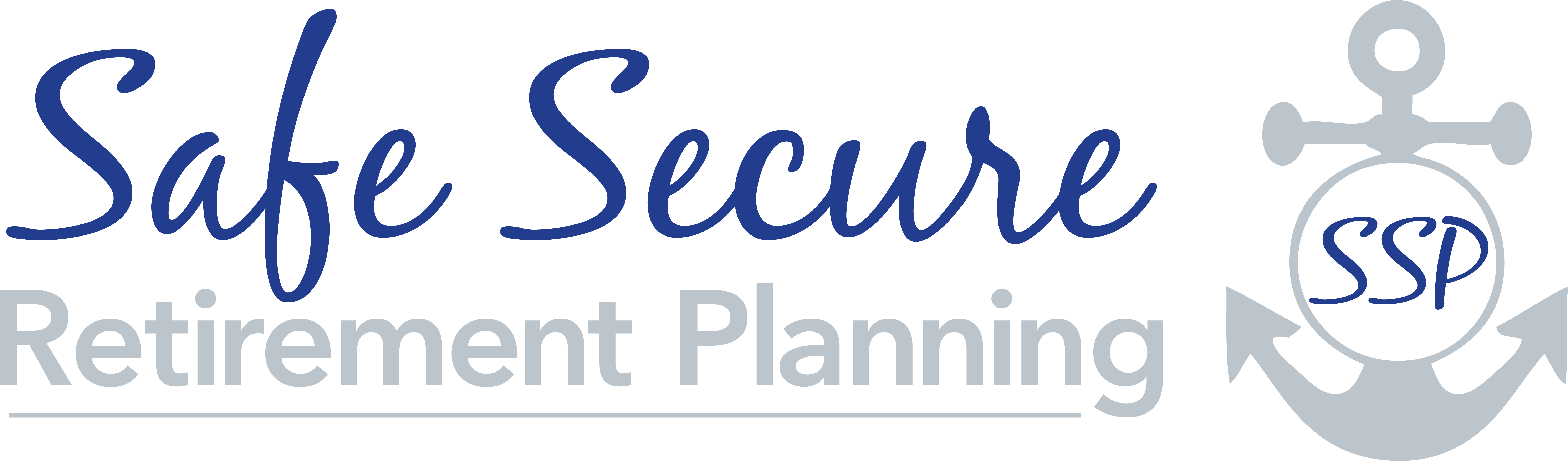 Safe Secure Retirement Planning - Icing (7533x2214), Png Download