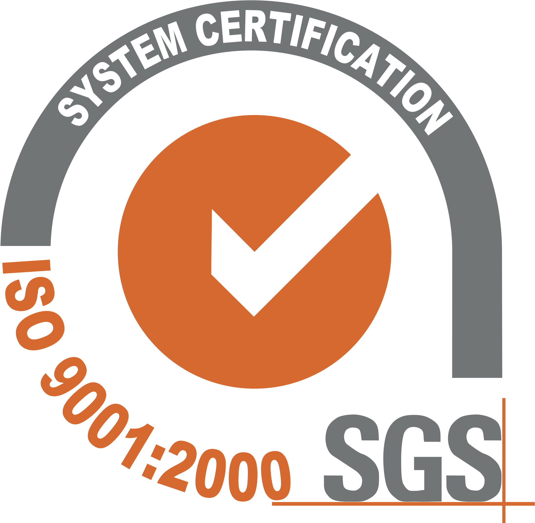 Iso 9001 2000 Sgs Logo Png Transparent - Logo Iso 9001 Vector (2400x2400), Png Download