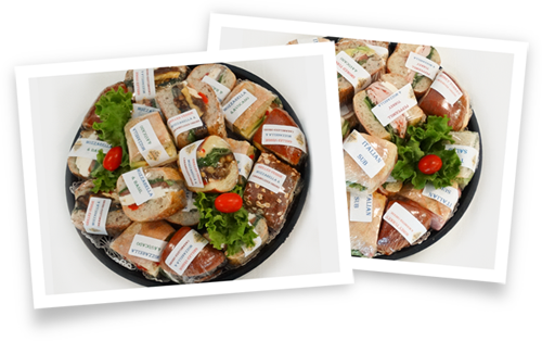 The Little Sandwich Shop Catering Menu Offers Morning - Stop And Shop Catered Sandwiches (500x314), Png Download