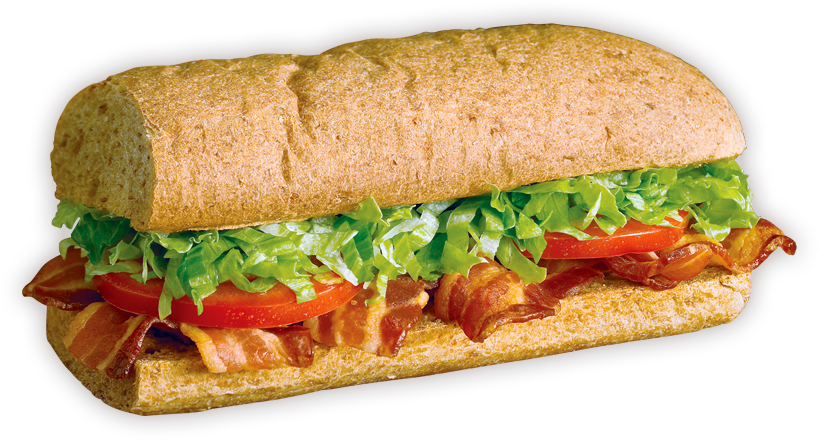 Blt Sandwiches Rpv And San Pedro - Blt Sub (819x439), Png Download