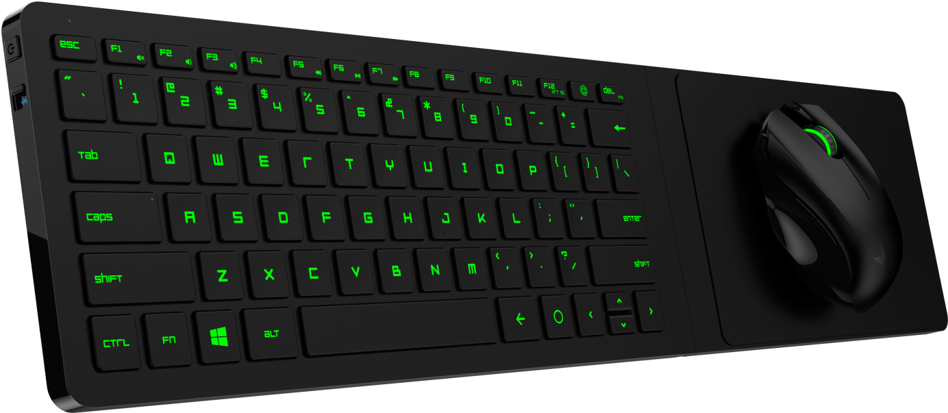 Razer-turret - Best Wireless Keyboard 2017 (1940x1091), Png Download