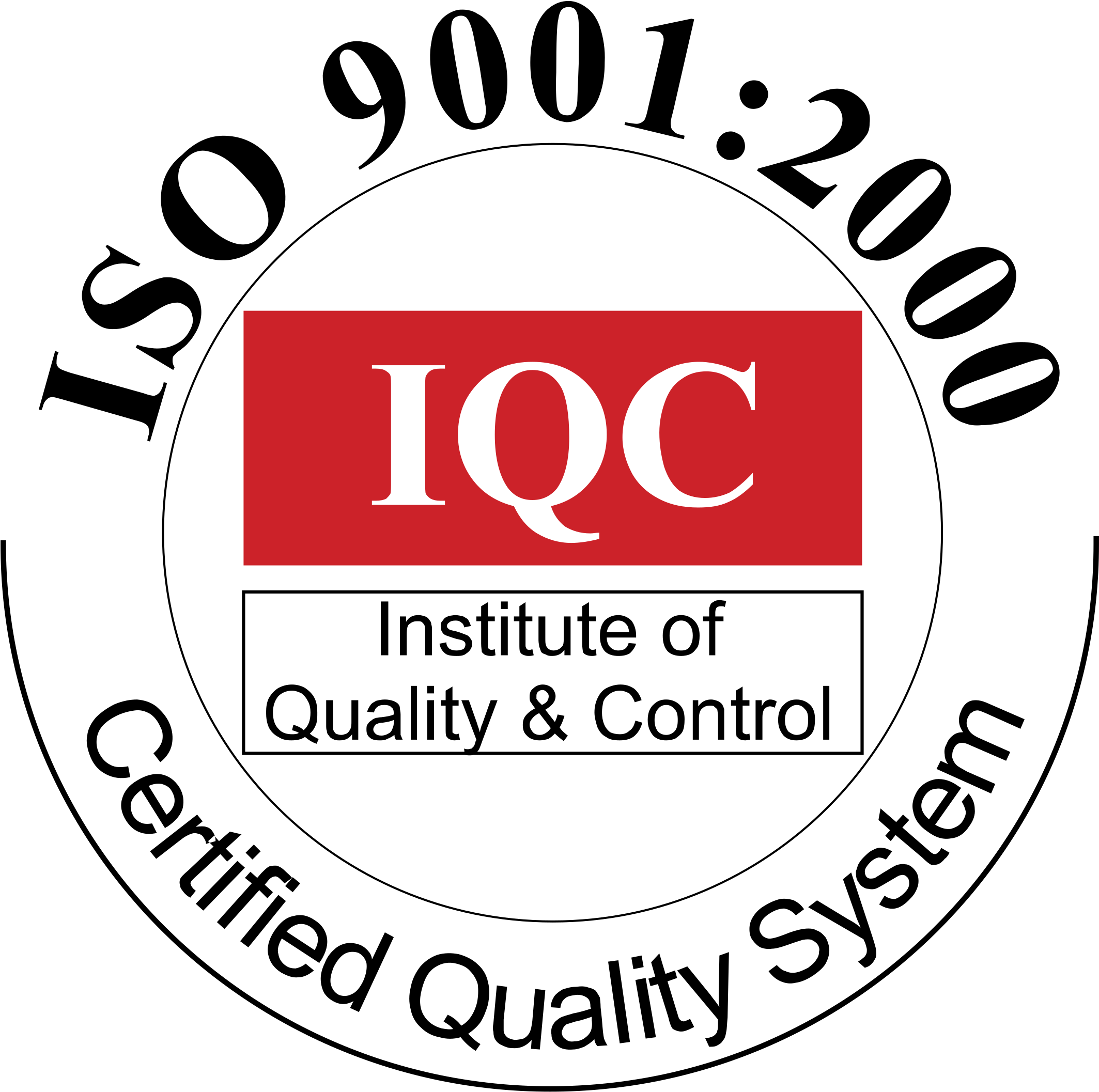 Iso 9001 2000 Logo Png Transparent - Iso 9001 2000 Logo (2400x2400), Png Download