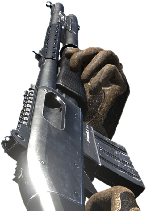 12 Gauge Shotgun Pump - Firearm (519x693), Png Download