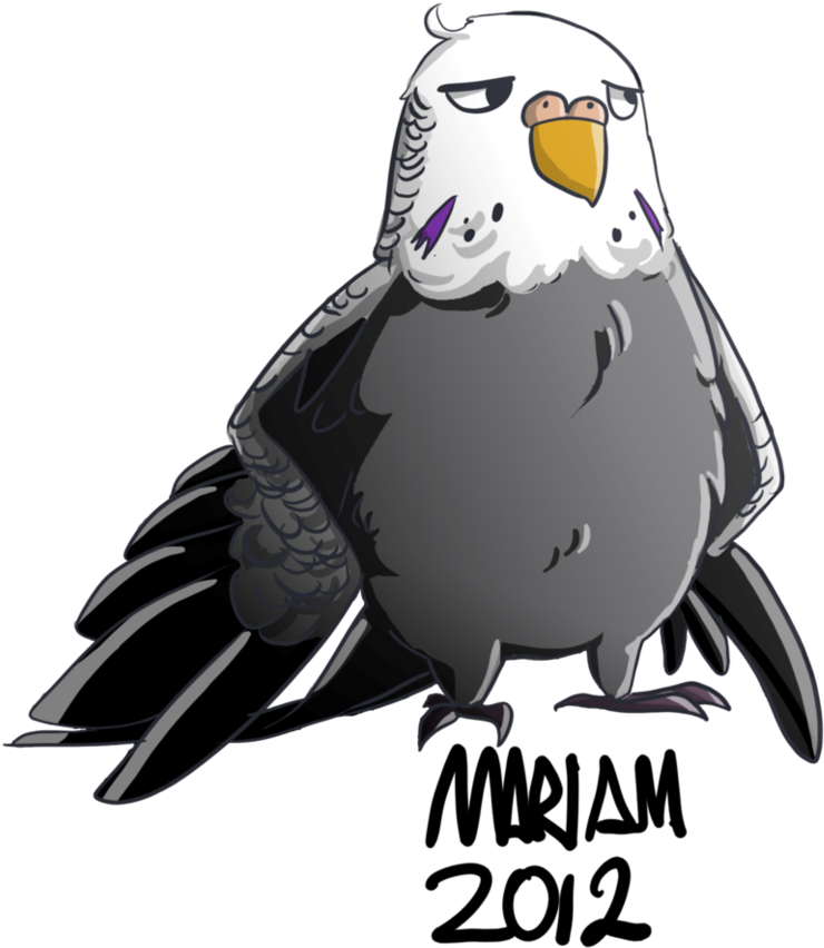 Budgie Me Id By Eliort On Deviantart - Budgerigar (866x923), Png Download