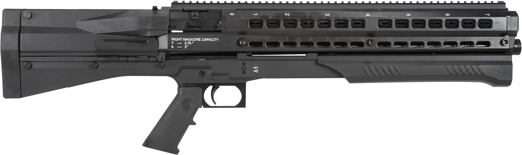 Utas Uts-7 7 Gen 4 Bullpup Pump 12ga Shotgun 15rd Capacity - Utas Uts 15 (1800x554), Png Download