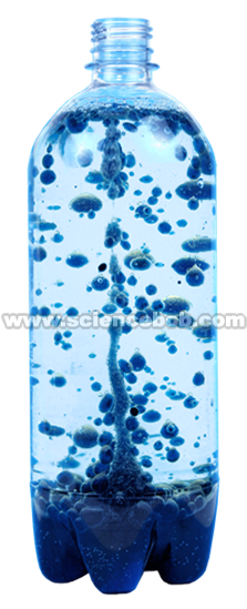 Easy Lava Lamp - Lava Lamp Bottle (225x579), Png Download