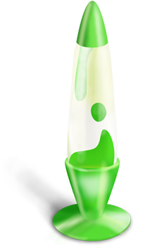 Depending On Your Location, Choose The Fastest Server - Green Lava Lamp Transparent (350x350), Png Download