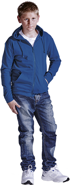 Hooded Kiddies Sweater Sw-hk - Sweater (700x700), Png Download