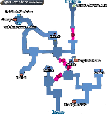 Trails Of Cold Steel Ii Ignis Shrine Trial - Aqua Shrine Trails Of Cold Steel 2 (425x452), Png Download