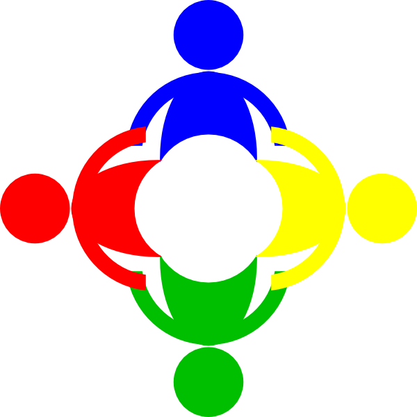 Community Clip Art Free (600x600), Png Download