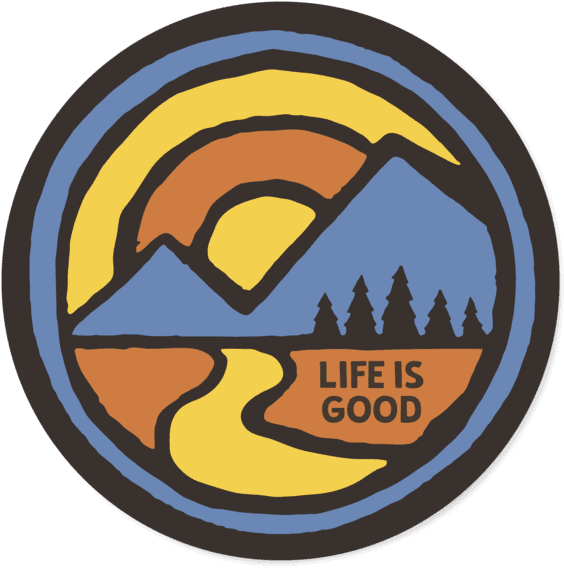 Life Is Good Tire Cover (570x570), Png Download