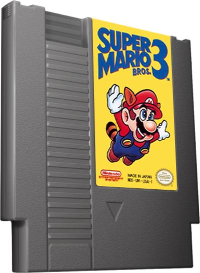Door Magazin Blog Nes Cartridge - Super Mario Bros 3 (400x545), Png Download