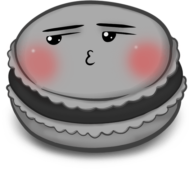 Meh Macaron - Macaron (618x618), Png Download