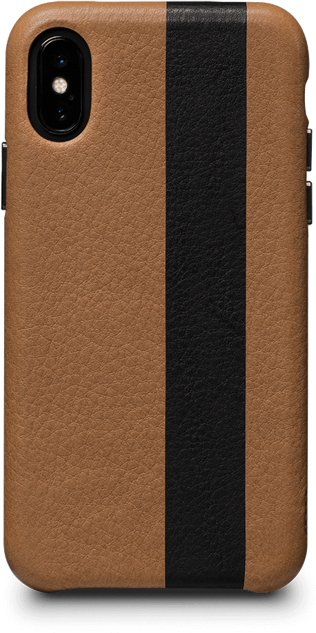 Corsa Ii Racing Stripe Leather Snap On Case For Iphone - Iphone X (1024x1024), Png Download