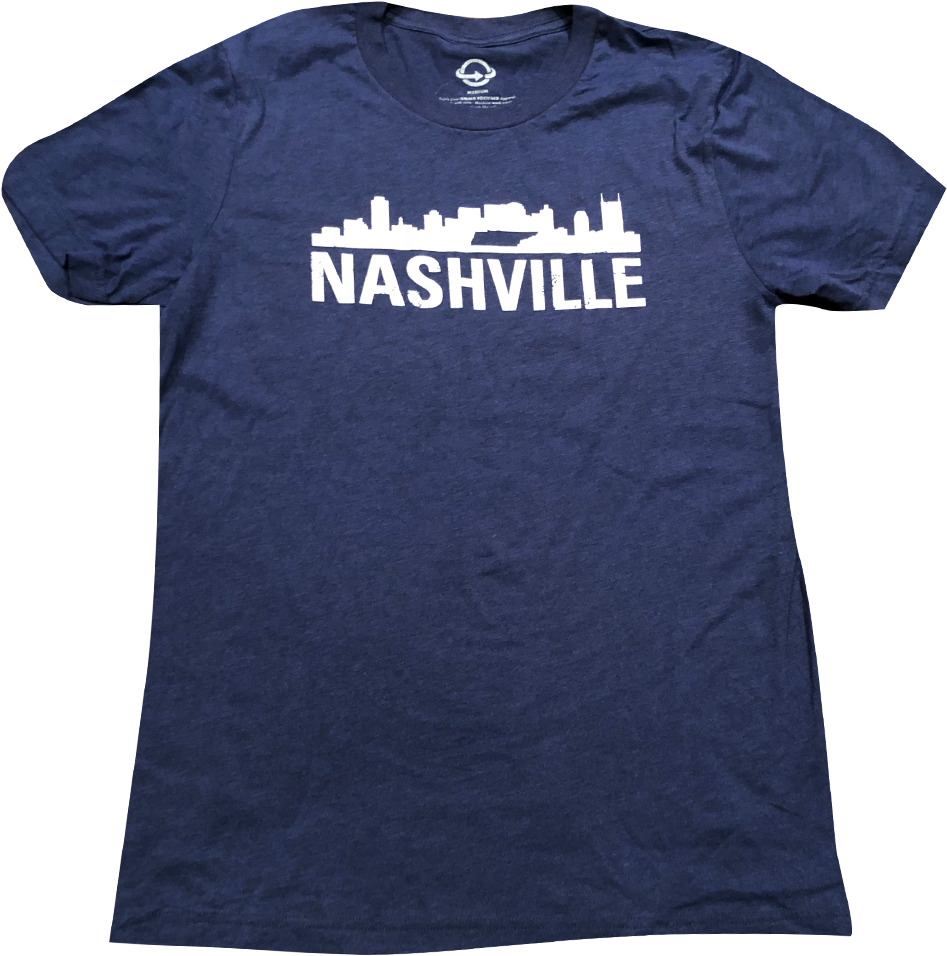 Nashville Skyline Tee - Active Shirt (1000x1055), Png Download