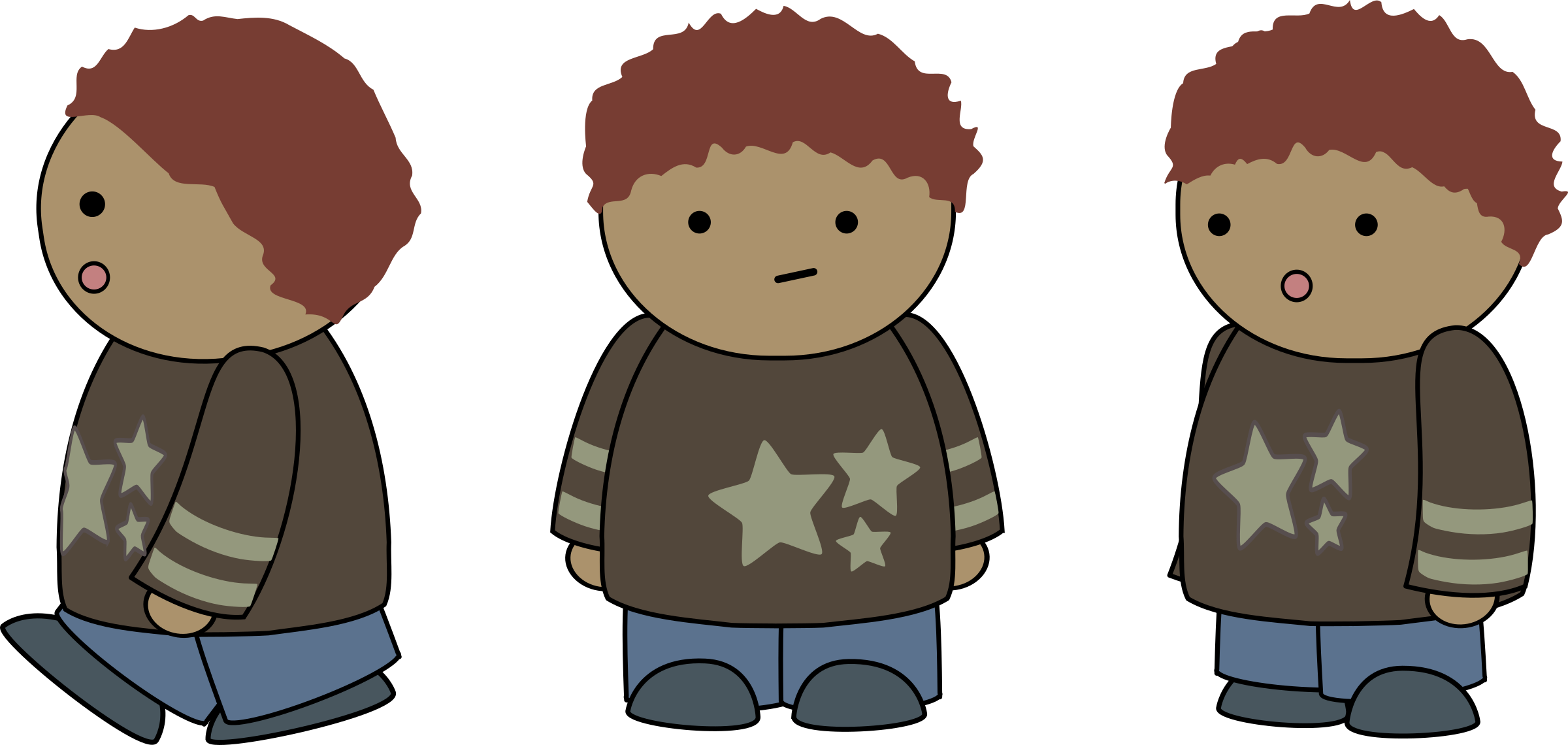 Big Image - Bored Clipart Kid (2400x1140), Png Download