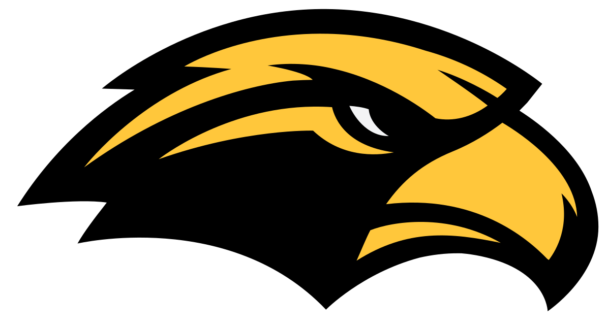 Southern Miss - University Of Southern Mississippi Eagle (1200x648), Png Download