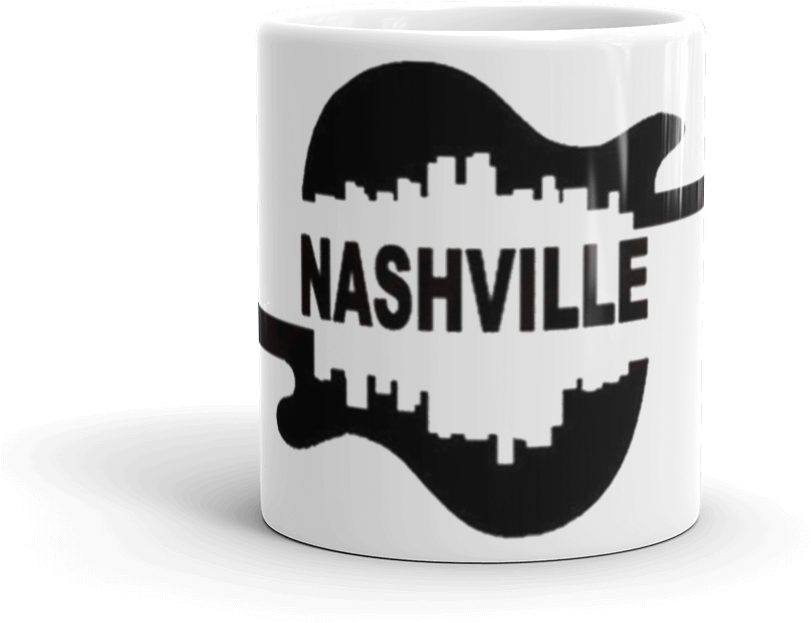 Nashville Guitar Clip Art (1000x1000), Png Download