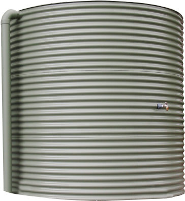 Steel-tank - Rainwater Tank Png (500x500), Png Download
