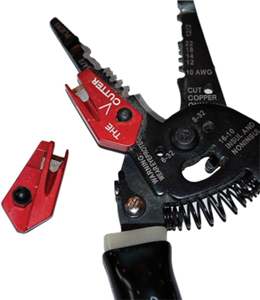 Rack A Tiers 47010 Stripper Attachment For Nmsc Cable - Rack-a-tiers 47010 V-cutter; Used (881x1000), Png Download