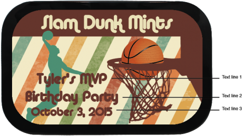 Slam Dunk Personalized - Slam Dunk (500x500), Png Download