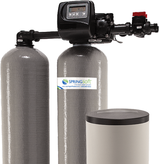 Twin Tank Water Conditioners - Portable Network Graphics (600x600), Png Download