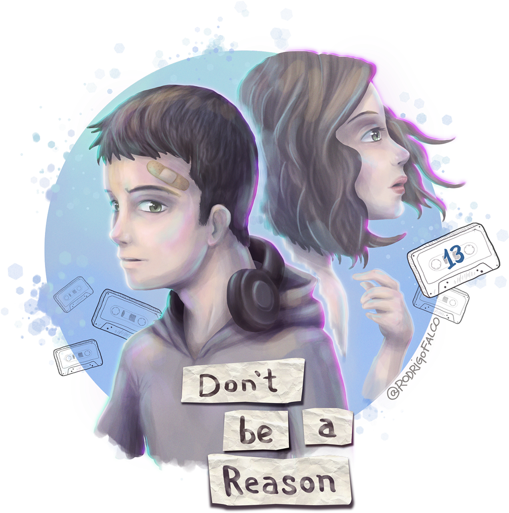 13 Reasons Why Fanart (1200x1200), Png Download
