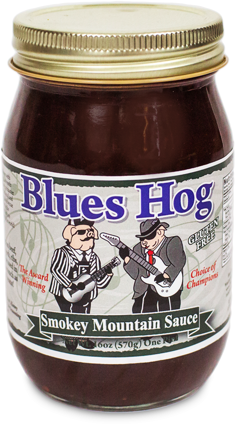 Blues Hog Smokey Mountain Bbq Sauce - Blues Hog (1000x1000), Png Download
