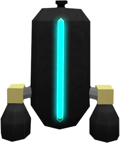 Mounted Iridium Tank - Wiki (393x468), Png Download