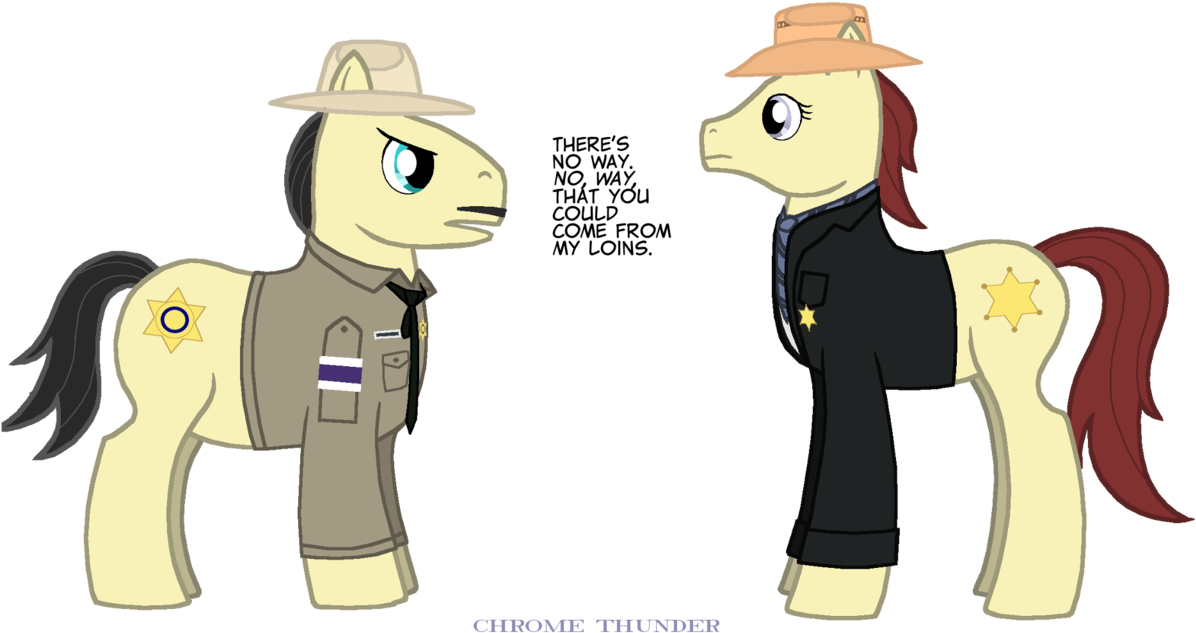 Lonewolf3878, Buford T - Mlp Smokey And The Bandit (1280x762), Png Download