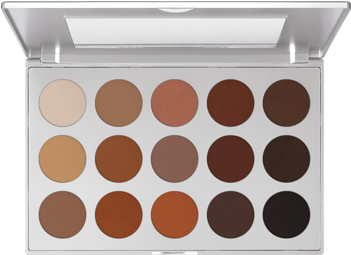 Kryolan Eye Shadow In An Elegant Mirror Palette With - Kryolan Eyeshadow Palette (350x450), Png Download