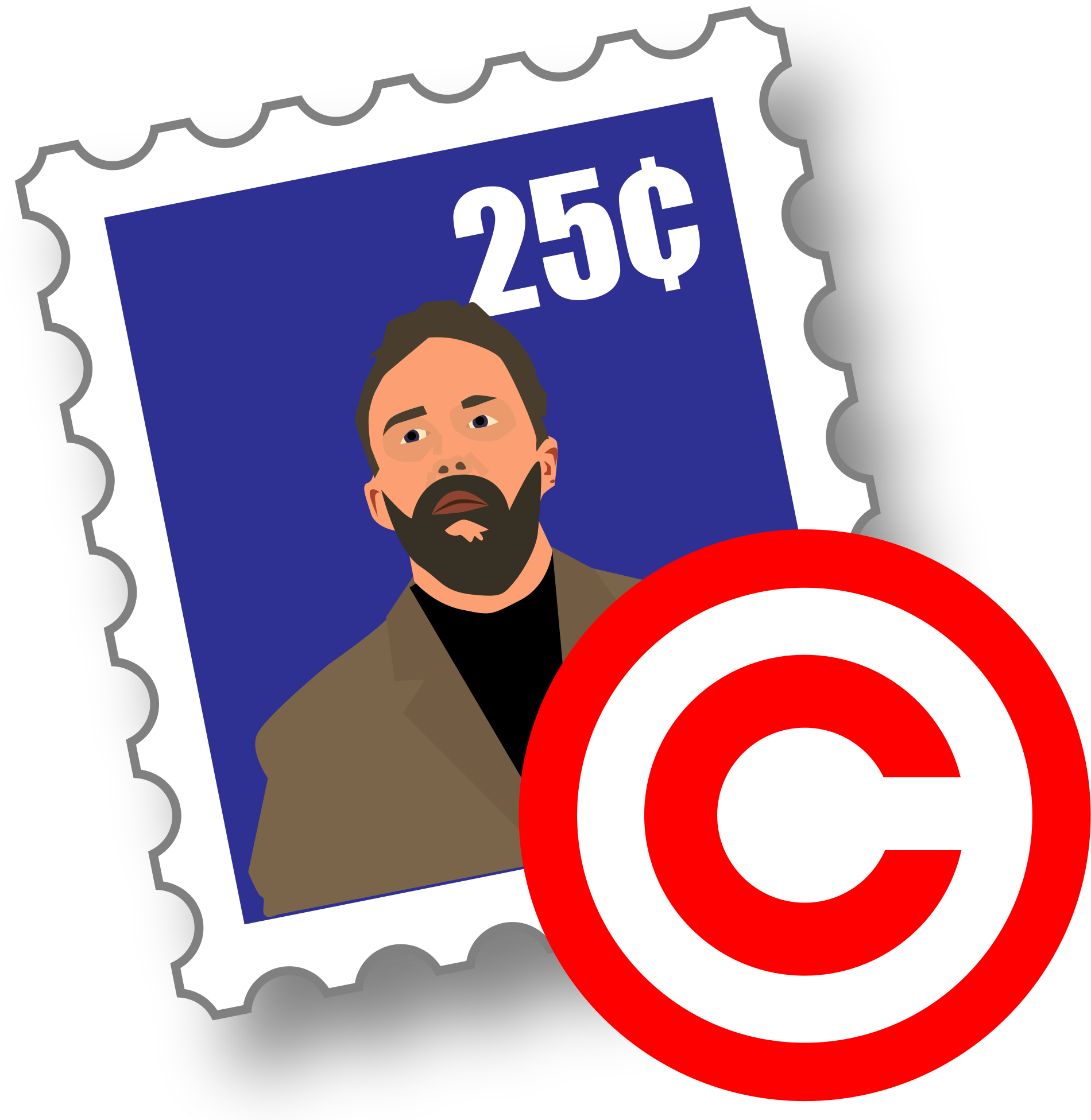 Open - Copyright Icon Wikimedia (2000x2000), Png Download