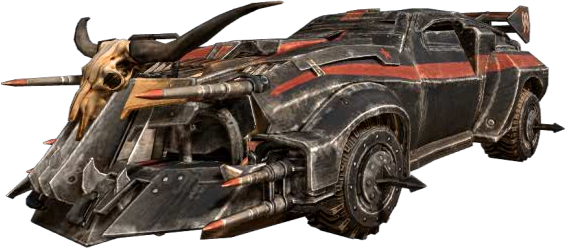 Monarch - Death Race Car Png (566x248), Png Download