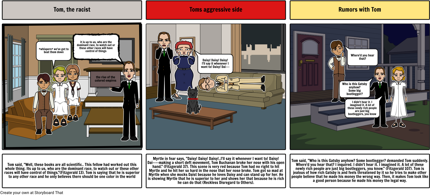 Tom Buchanan Story - Couch (1746x805), Png Download