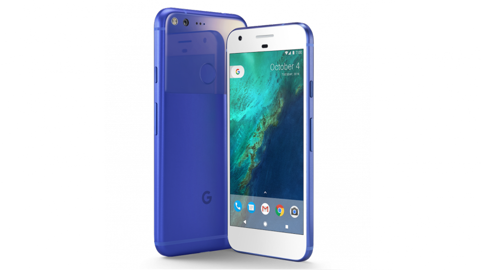 Google Pixel Really Blue - Google Pixel Xl Blue (970x545), Png Download