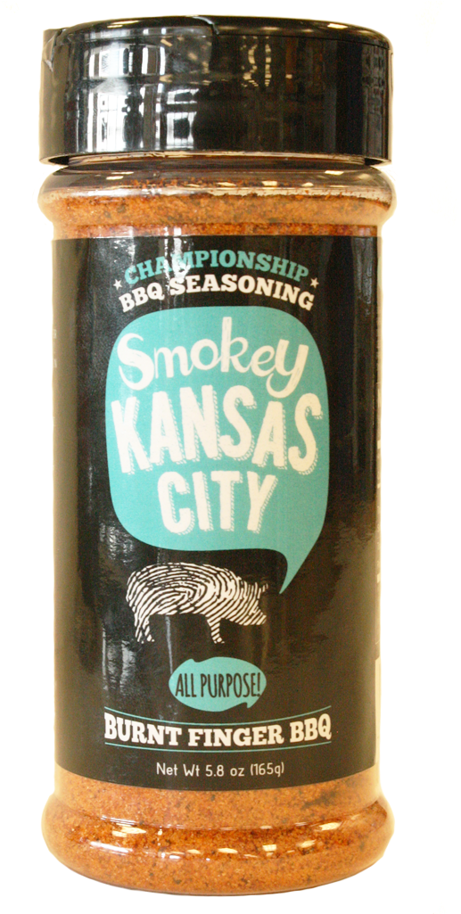 Burnt Finger Bbq Smokey Kansas City All Purpose Seasoning (1024x1024), Png Download