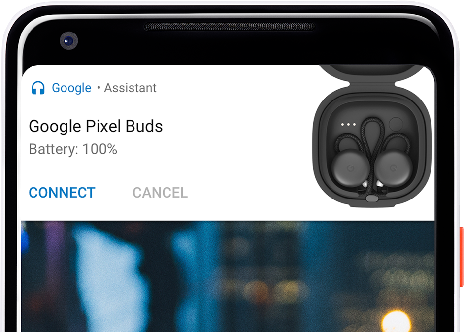 Pixel Buds Also Have A Painless Pairing Process That - Google Pixel Buds (1511x700), Png Download