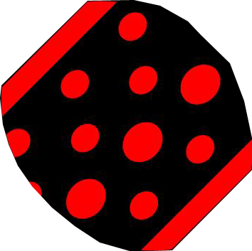 Share This Image - Polka Dot (354x353), Png Download